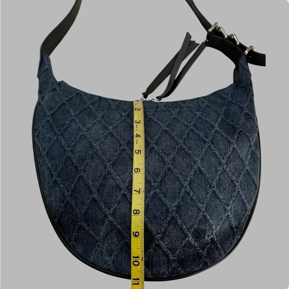 REG & BONE SPIRE DENIM HOBO BAG - Picture 7 of 12
